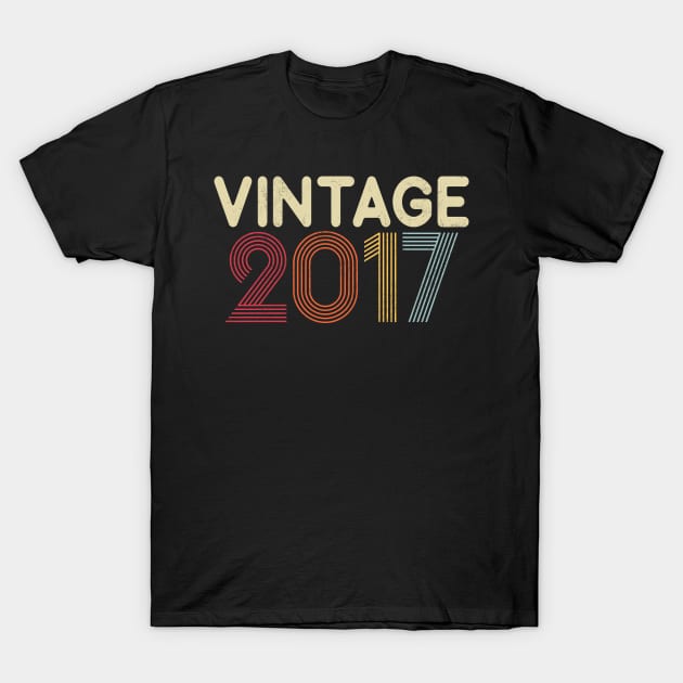 2017 Vintage T-Shirt by Saulene